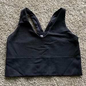 All In Motion Ribbed Racerback Sports Bra